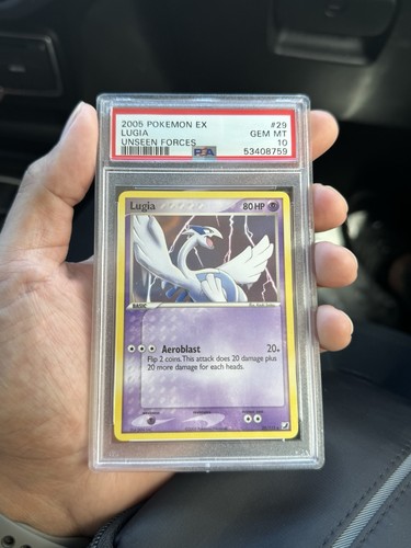 Lugia graded PSA 10 for sale on eBay