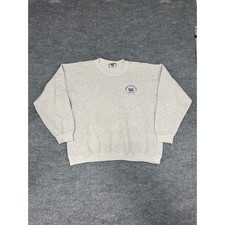 Vintage Lee Nestlé Business Recovery Team Sweatshirt USA Made XL Gray 90s
