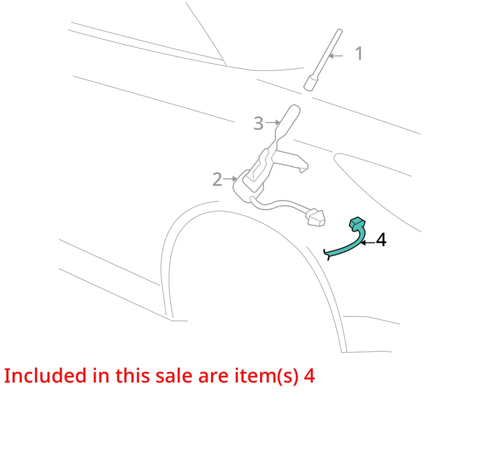 CABLE PONTIAC G6 2006-2007 ASM RDO ANT 19115275 - NUEVO OEM 19115275 Foto 2 de 3