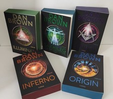 Dan Brown - Robert Langdon Band 1-5  mit Farb...