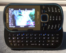 Samsung Intensity II 2 Messaging Phone Verizon Brilliant Blue Metallic  43