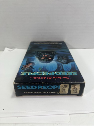 Seed People The Root of All Evil 1992 Horror VHS - Foto 5 di 14