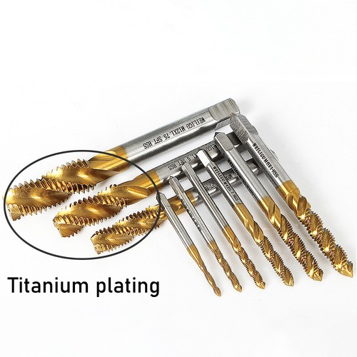 HSS Machine Thread Tap M2-M12 Self-tapping Tap Straight/Spiral Slot Thread Drill - Picture 11 of 56