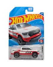 2025 Hot Wheels 2020 Ram 1500 Rebel 39 White RESCUE
