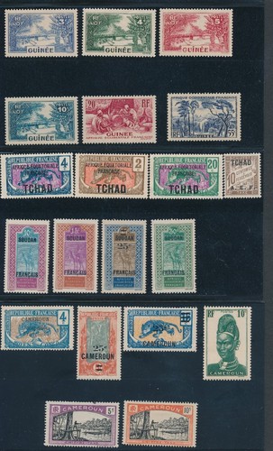 FRANCE & COLONIES *70+ DIFFERENT MINT & USED* FRANCE, POLYNESIA, GUINEA & MORE - Picture 3 of 5