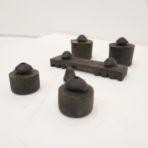 1975 Honda MT250 MT 250 Elsinore Seat Pan Rubber Frame Pad Cushion Damper OEM - Foto 3 di 4