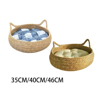 Kratzendes Katzenbett mit abnehmbaren Kissen Lounge Bett bequemes Zubehör
