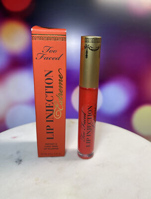 Too Faced Cosmetics ~ Lip Injection Extreme ~ Shade Tangerine Dream ~ BNIB