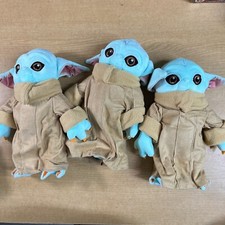 x3 Baby Yoda Grogu The Child Plush Star Wars:The Mandalorian 11"
