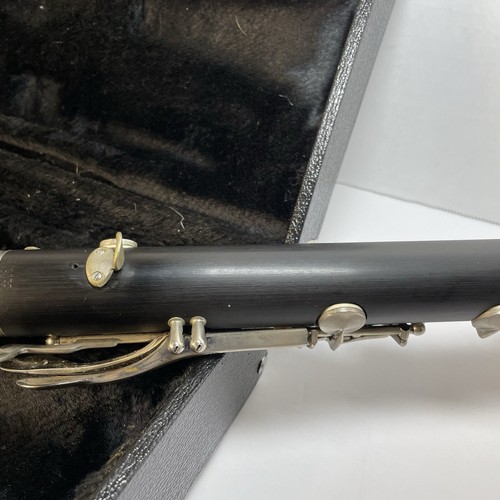 Clarinet in Hard Case, Unknown Brand. Musical Instrument Woodwind - Picture 8 of 23