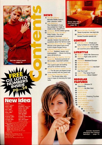New Idea Magazine Australia - June 14, 1997 - Madonna + Jennifer Aniston - Picture 3 of 3