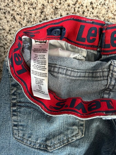 Boys Levi’s 511 Slim Straight Leg Size 14 - TWO PAIRS - Picture 6 of 8