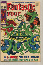 Fantastic Four # 88 VF- A House There Was   Marvel Comics SA