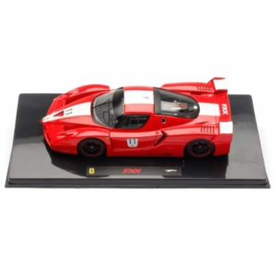Ferrari FXX 2005 Rosso Scuderia – Hot Wheels Elite 1/43, Modèle N5607, Neuf