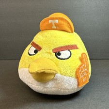 Tennessee UT VOLS football Angry Birds Yellow Bird Plush Stuffed Clean VGUC