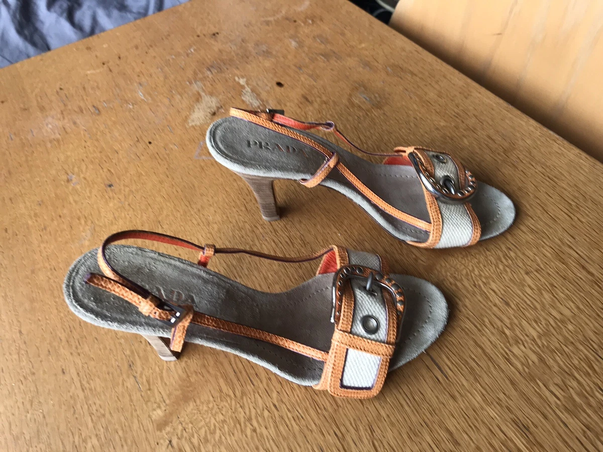 Prada mules cheap