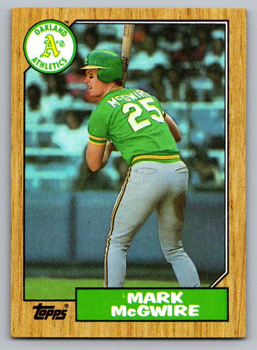 1987 Topps Mark Mcgwire
