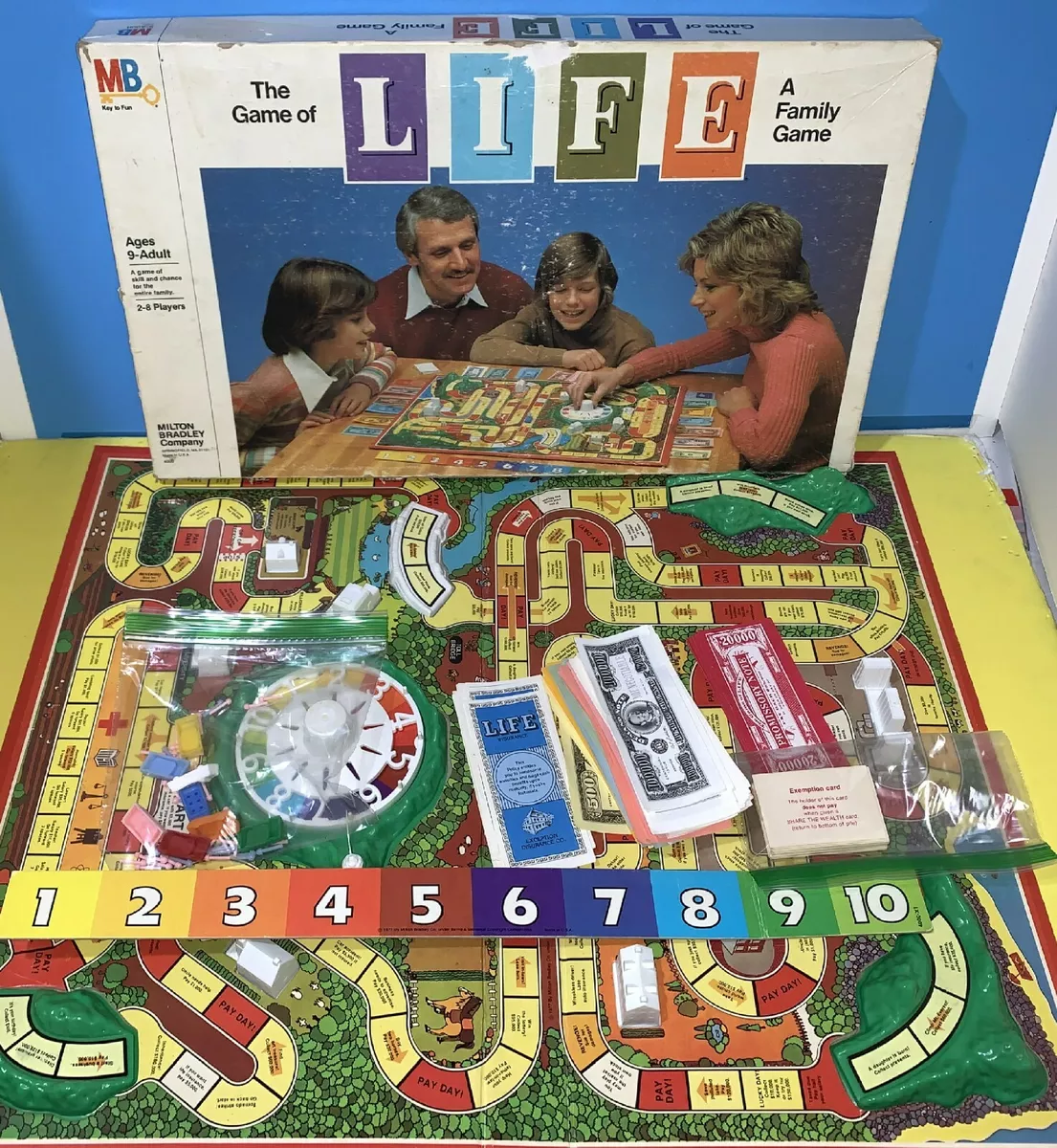 Game of Life - 1979 - Milton Bradley - Very Condition