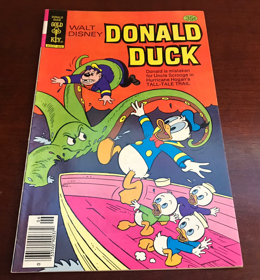 WALT DISNEY DONALD DUCK # 806-90037 (-8.0) Tall Tale-Trail/Gold