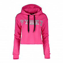FELPA PYREX DONNA CON LOGO IN LUREX E CAPPUCCIO 20EPB40741 FUCSIA | eBay