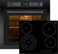 Kaiser Eh 6306 R Elektro Einbaubackofen 79L + Kct 6703 Glaskeramikkochfeld