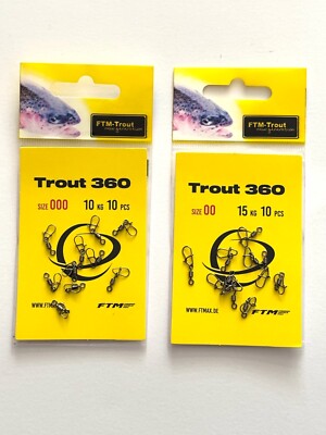 FTM Trout 360 Wirbel !!!Neuheit!!!! 2025 Spoon Wirbel UL-Wirbel New Product
