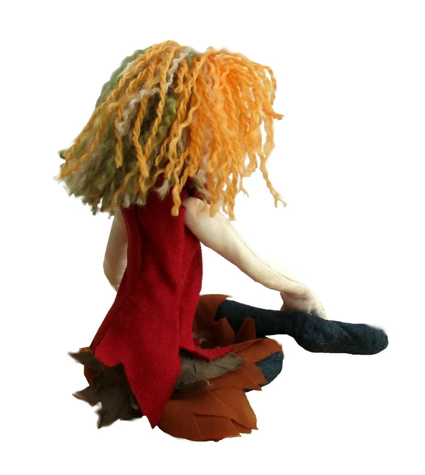 Autumn elf cloth doll sewing pattern - Image 3 of 4