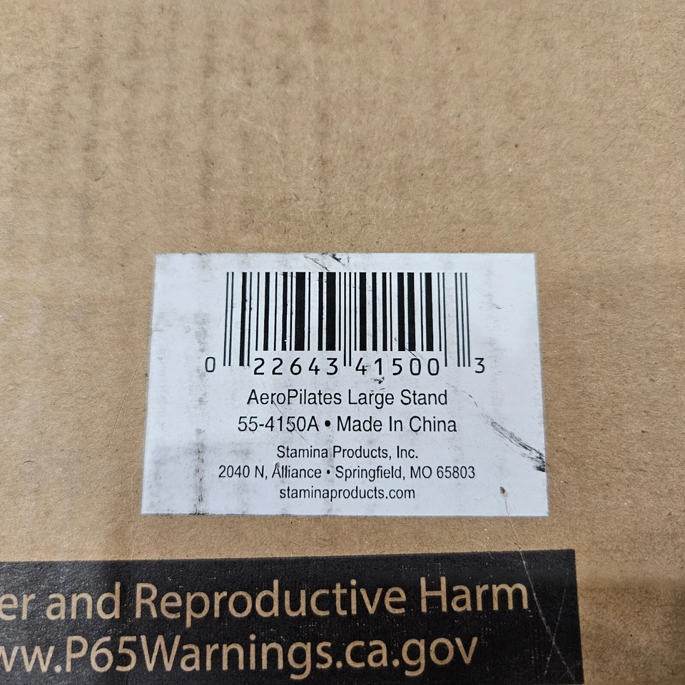 NUEVO Stamina 55-4150A Aeropilates Grande Reformer Negro Soporte Accesorio SOLO Foto 3 de 4