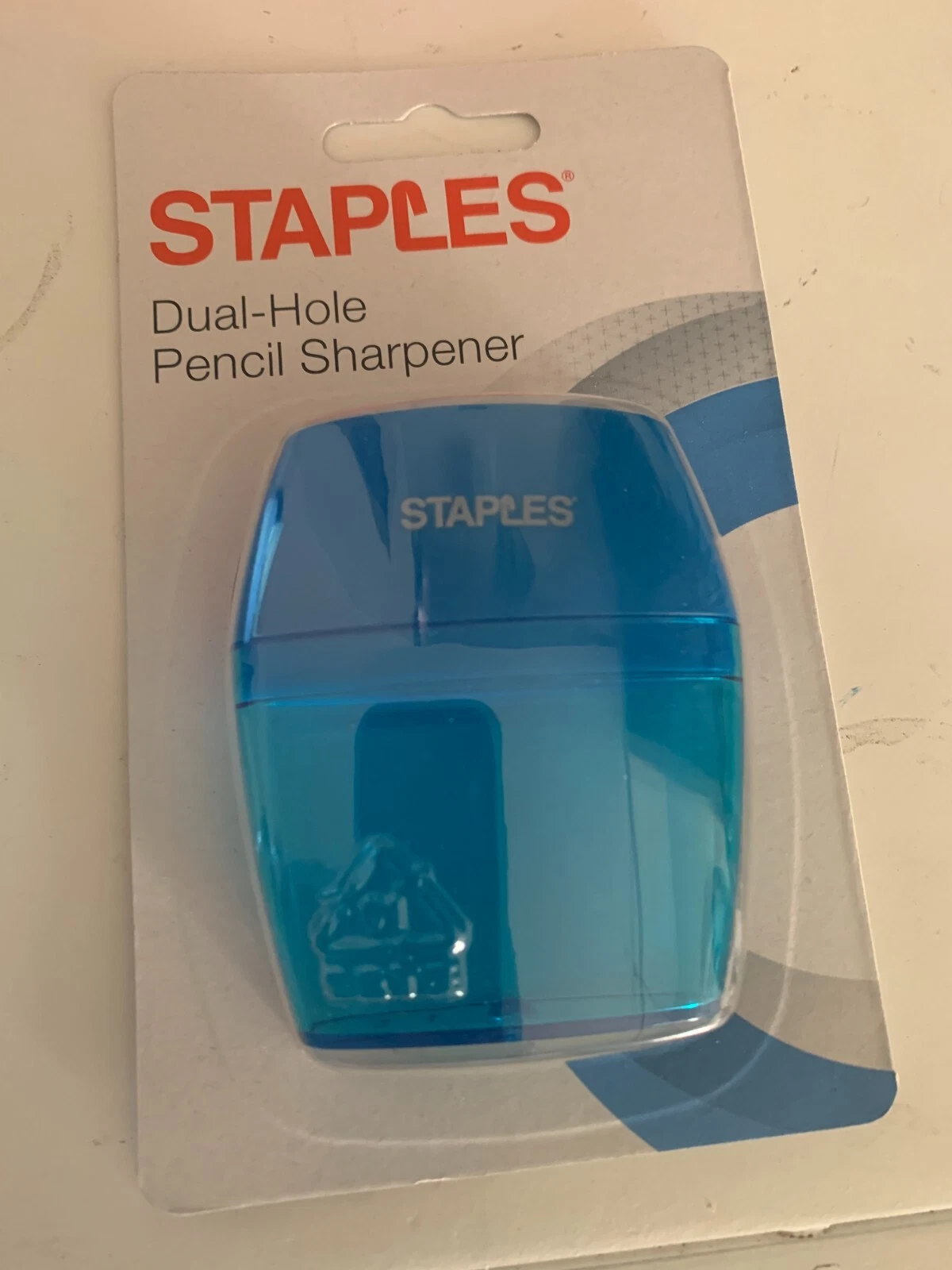 Staples sharpener blue