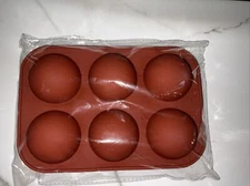 Homedge Semi Sphere Silicone Mold 2” diameter Hot Chocolate Bomb (4pk)