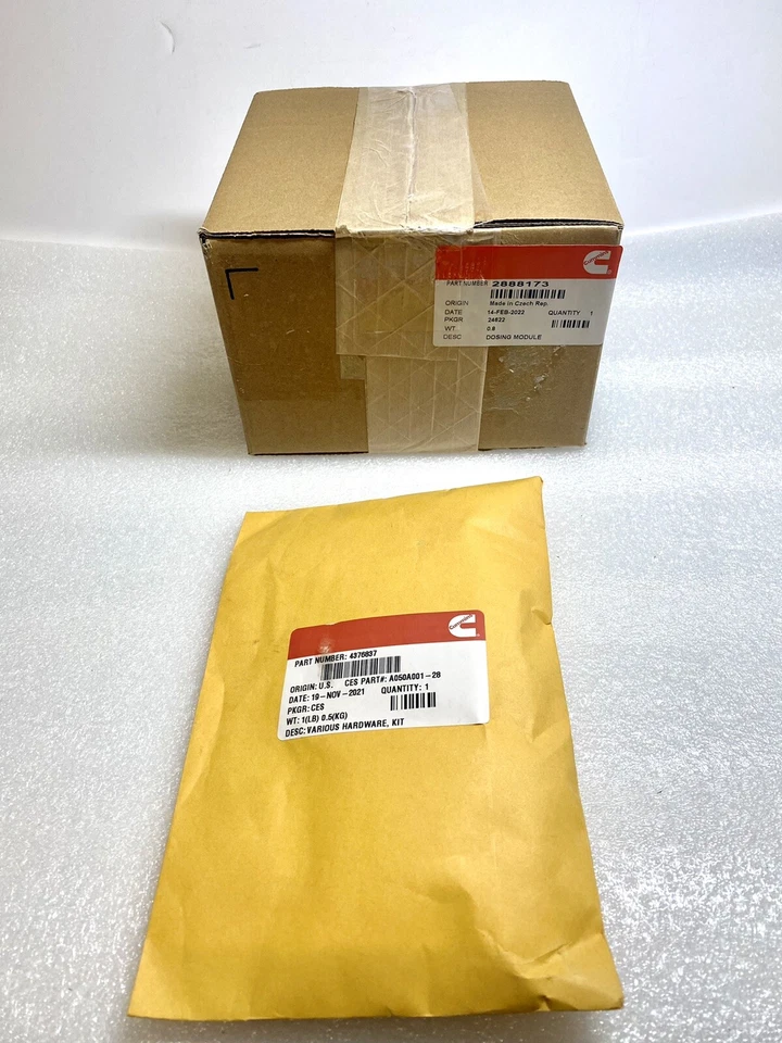 Genuine Cummins Urea Doser/Injector Oem 2888173 + Mounting Kit 4376837 - Bild 3 von 4