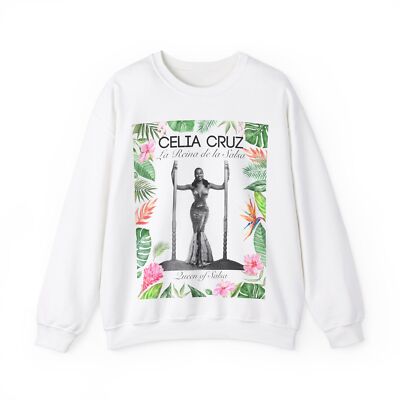 Celia Cruz Reina de La Salsa Queen of Salsa Tropical Music Sweatshirt Jumper  