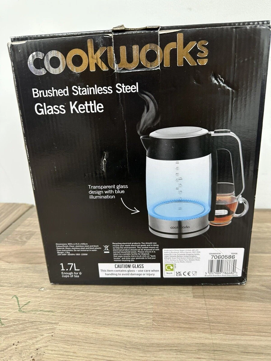 Cookworks top illuminating kettle