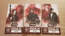 Regal IMAX limited edition Star Wars The Last Jedi Collectors Item Set of 3 #1