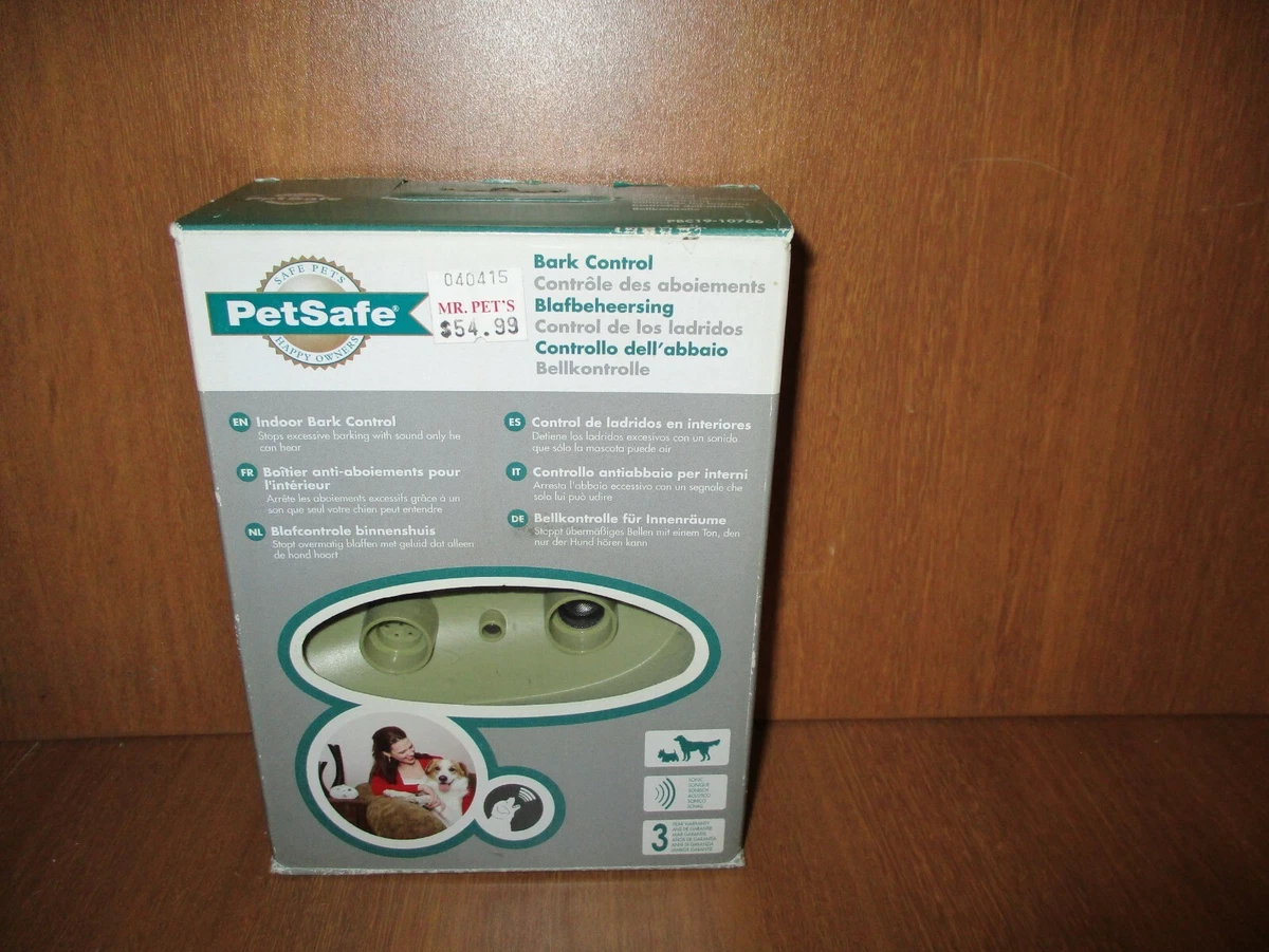 PETSAFE INDOOR BARK CONTROL ULTRASONIC MODEL PBC19 10766 100