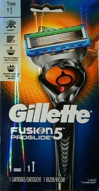 Gillette Fusion Proglide Razor Flexball Handle & 1 Razor Blade (Pack of 2) - Image 1 of 1