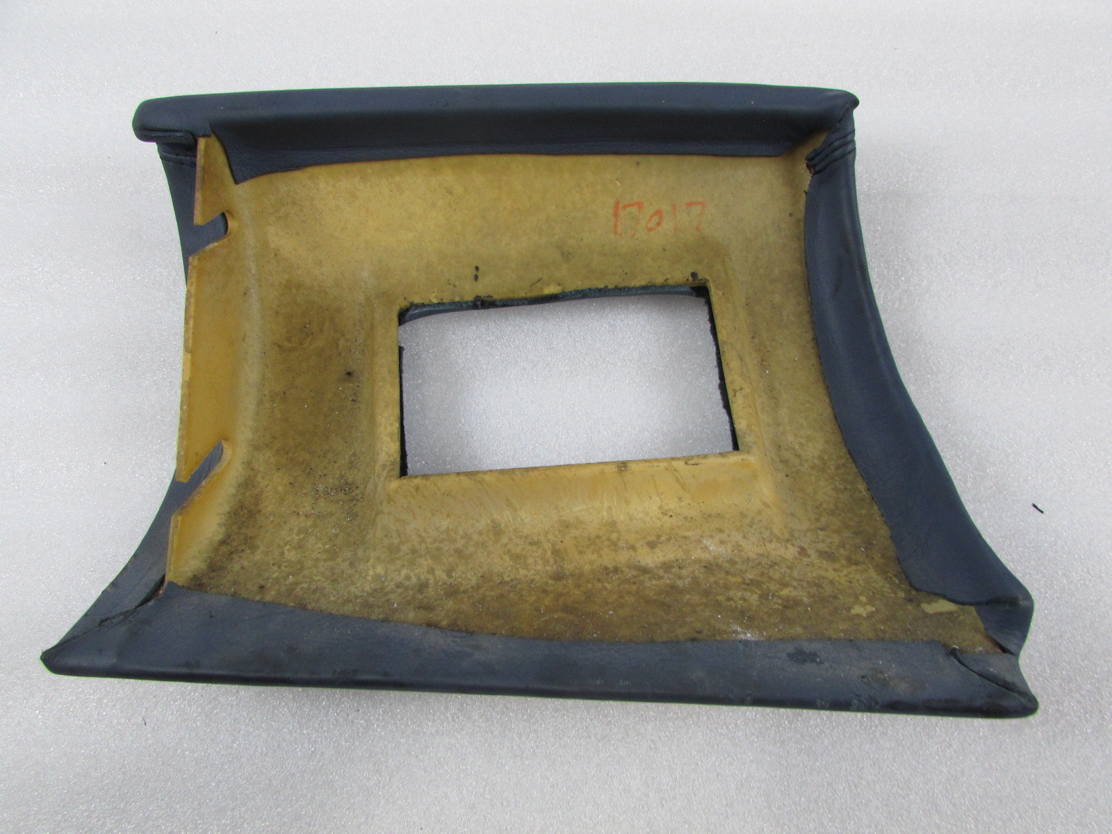 Ferrari 550 LH, Left Lower Cover Dash Panel, Blue Leather, Used, P/N 647591