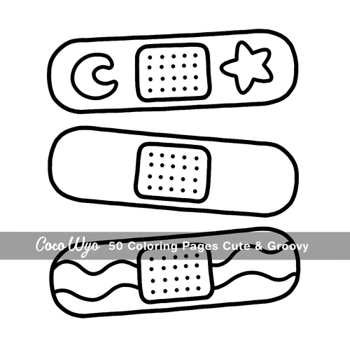 Cute & Groovy: Coloring Book for Adults and Kids, Bold and Easy, Simple and Big - Picture 8 of 12