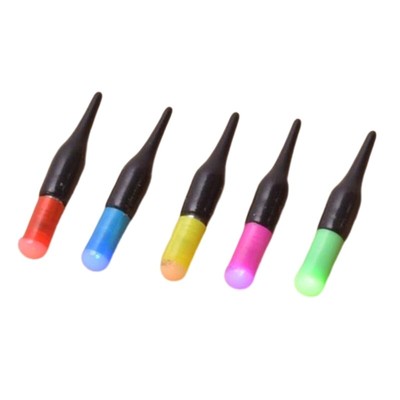 5Pcs LED Fishing Bobbers Fishing Float Light LED Night Fishing Glows Set