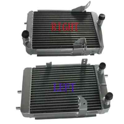 LEFT+RIGHT Aux Radiators For Audi S4 B6 B7 8E/8H BBK/BHF 4.2L V8 2003-2008