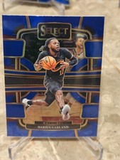 Darius Garland 2023-24 Panini Select Blue Silver Prizm #50 Cleveland Cavaliers
