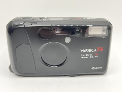 Yashica T4 analoge  Kamera mit Carl Zeiss T* Tessar 3,5/35  - defekt #604733-21