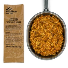 Mountain House MCW Spaghetti with Meat Sauce LRP Long Range Patrol Freeze Dried