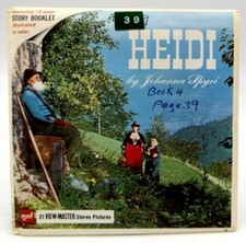 View-Master B425, Heidi by Johanna Spyri, 3 Reel Set