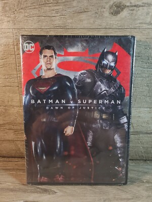 Batman V Superman: Dawn of Justice DVD Zack Snyder Brand New Sealed DC
