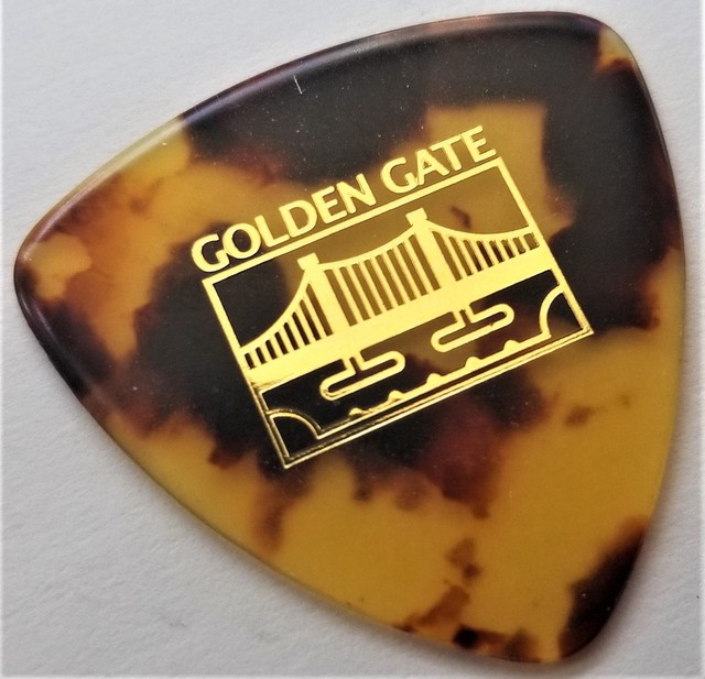 Golden Gate MP 10 Deluxe Tortoise Style Mandolin Pick Large Triangle