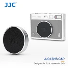 Metal Lens Cap Lens Protector Cover Retro Leather for Fujifilm instax mini EVO