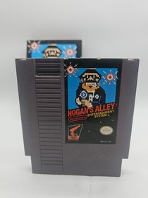 Hogan's Alley - Nintendo NES - Cartridge & Box - Authentic - Tested Working