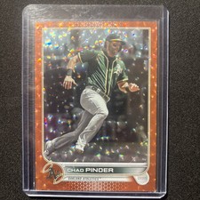 Chad Pinder  2022 Topps #95 Orange Foilboard /299 Oakland Athletics