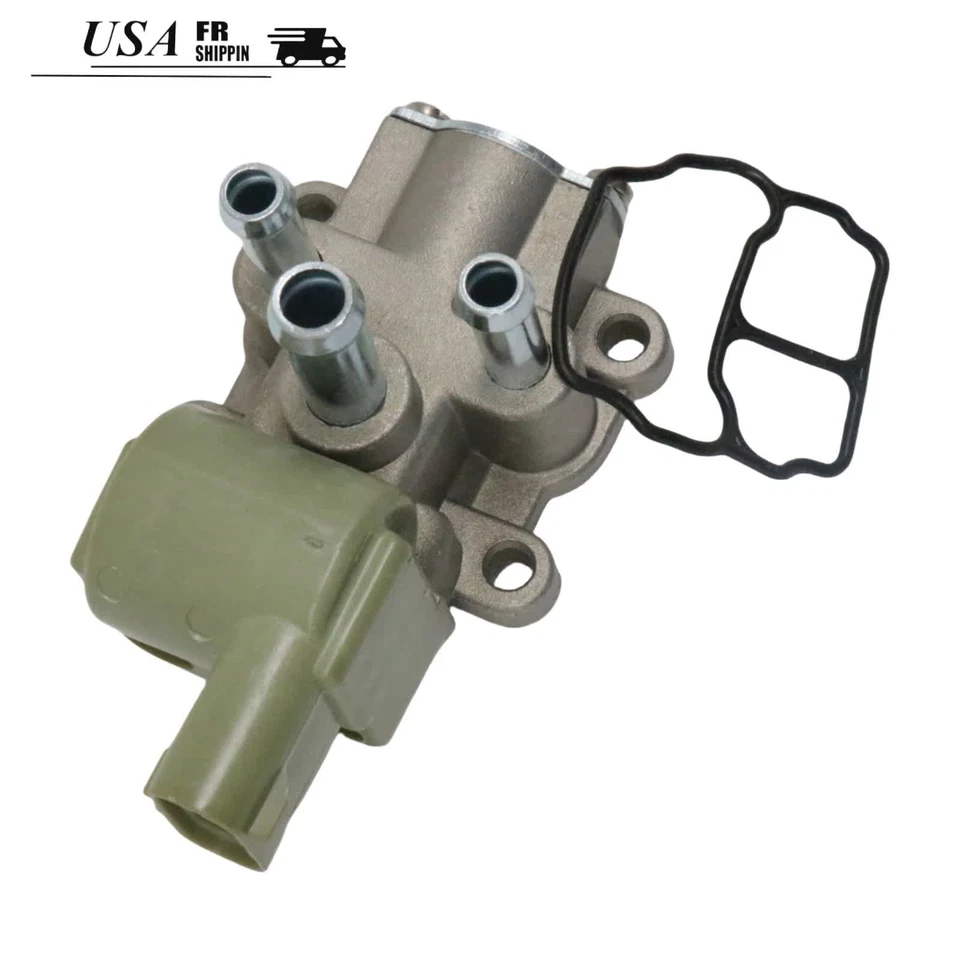 Válvula de control de aire de ralentí con junta para 1995-1997 Geo Metro Prizm EE. UU. Foto 2 de 4